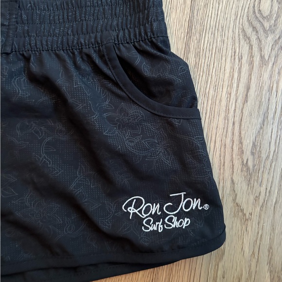 Ron Jon Black Women's Board Shorts - Picture 2 of 5